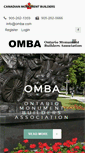 Mobile Screenshot of omba.com